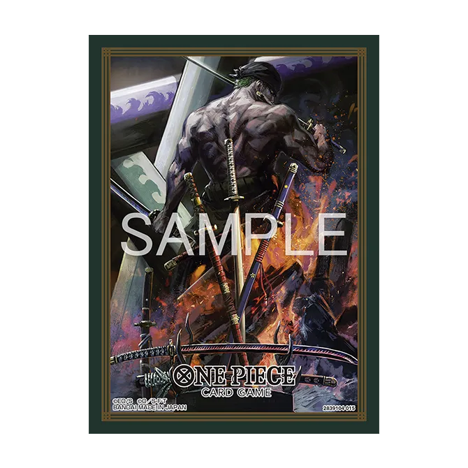 One Piece Official Sleeves: Rorona Zoro (70)