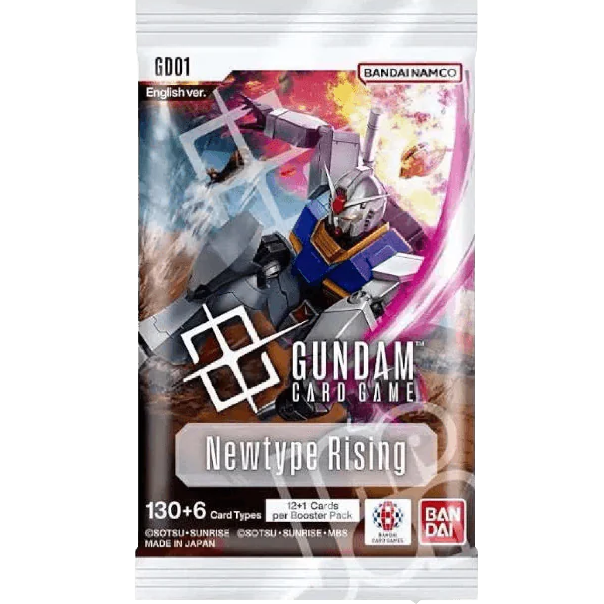 Gundam Booster Pack – Newtype Rising – (GD-01) – Eng
