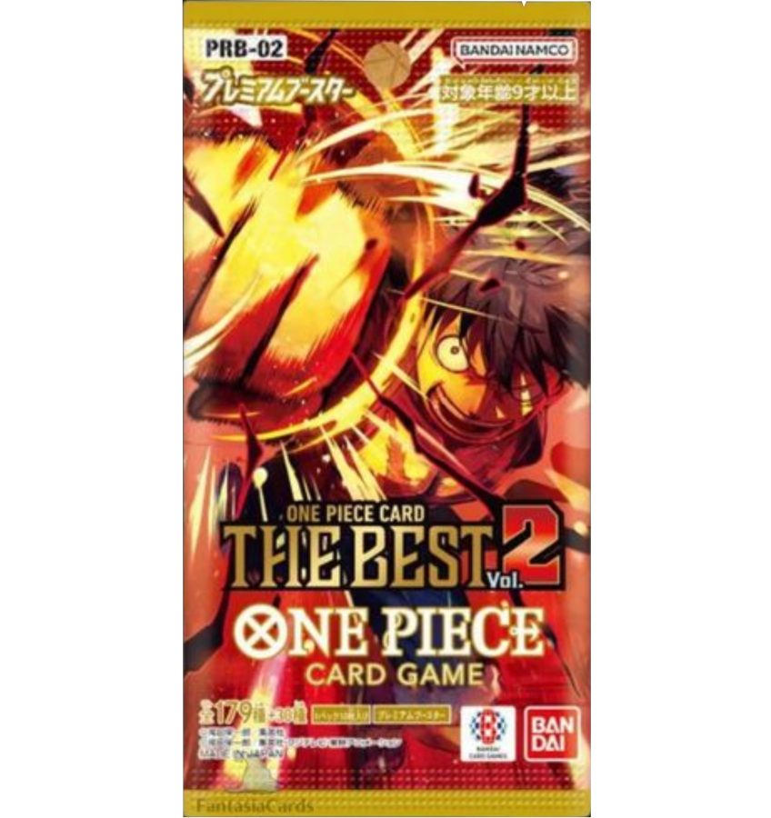 One Piece – Premium Booster The Best Set Vol.2 Booster Pack – (PRB-02) – Jap