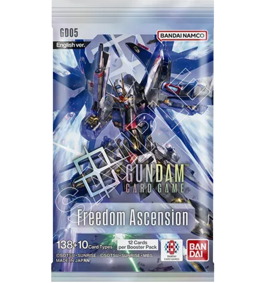 Gundam Booster Pack – Freedom Ascension – (GD-05) – Eng Anniversary Booster Set
