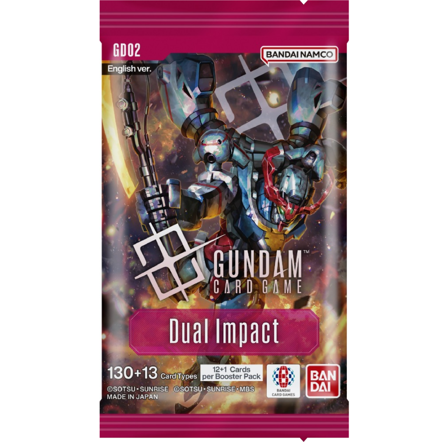 Gundam Booster Pack – Dual Impact – (GD-02) – Eng