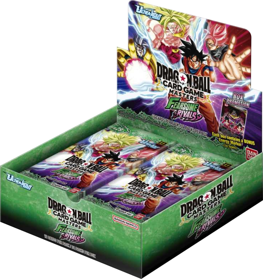 Dragon Ball Super Card Game Masters – Fearsome Rivals – B29 Booster Box