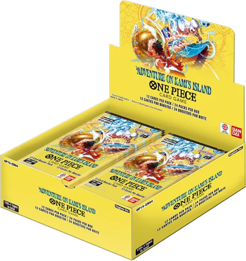 One Piece Card Game: Adventure on Kami’s Island Booster Box (OP-15) – English Pre-Order