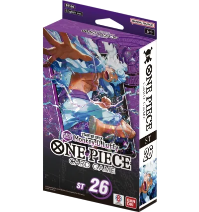 One Piece ST-26 Starter Deck (Purple/Black Monkey D. Luffy) – Eng