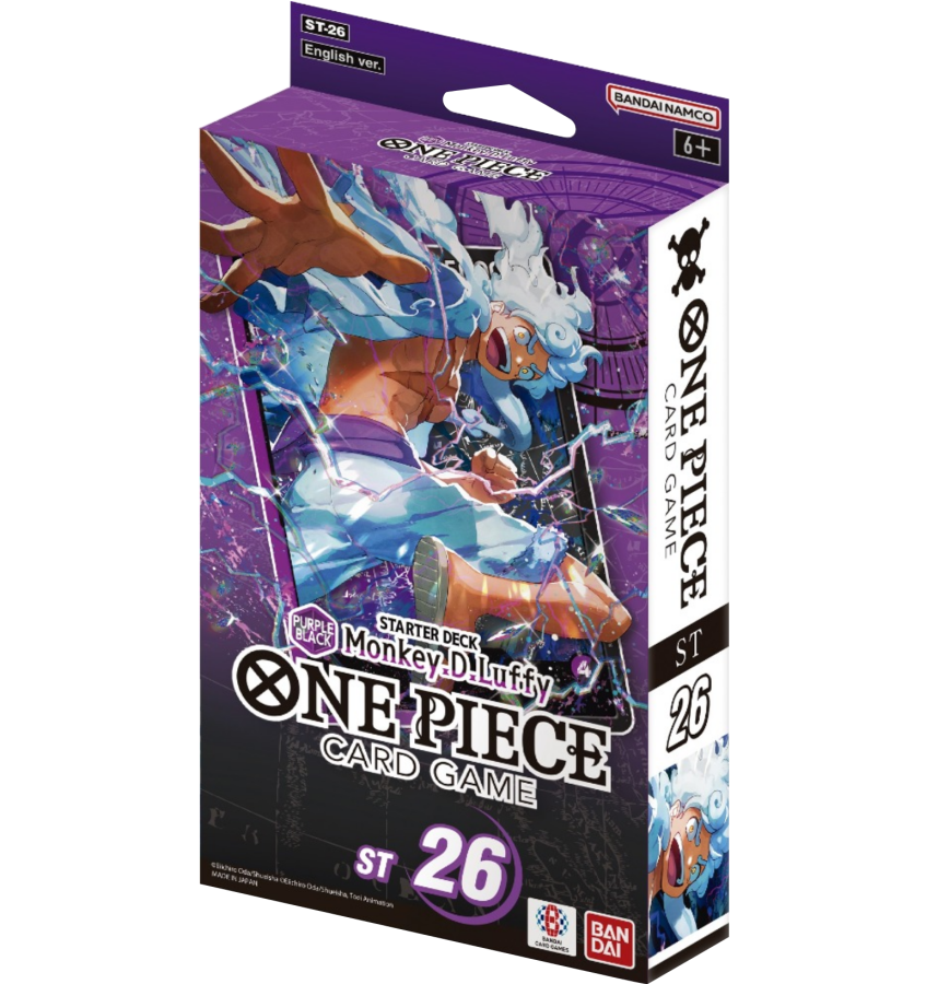 One Piece ST-26 Starter Deck (Purple/Black Monkey D. Luffy) – Eng