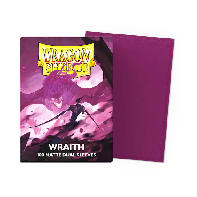 Dragon Shield Sleeves Standard: Matte Dual Wraith (100)
