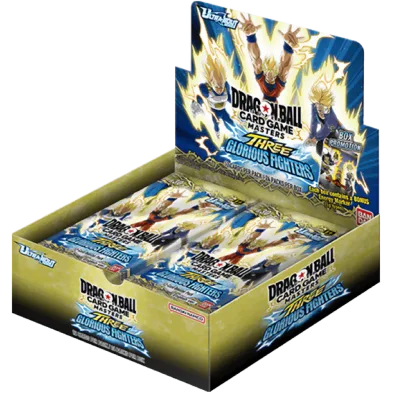 Dragon Ball Super Card Game Masters – Three Glorious Fighters – B30 Booster Box