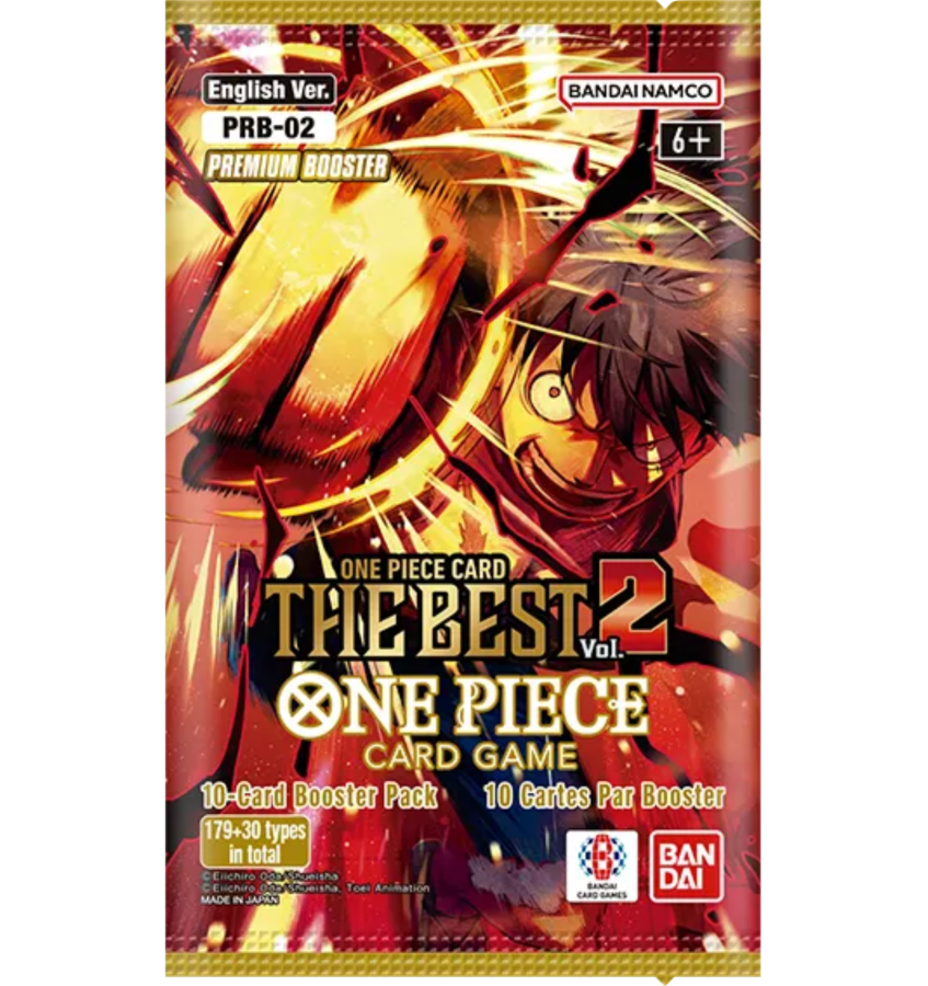 One Piece – Premium Booster The Best Set Vol.2 Booster Pack – (PRB-02) – Eng