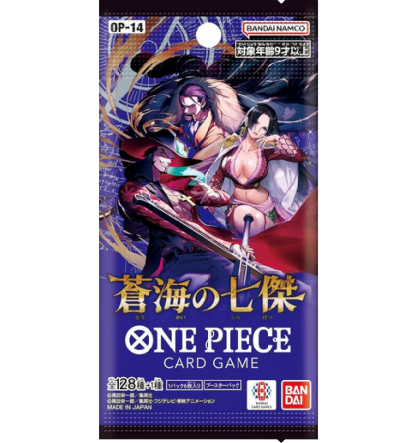 One Piece – The Azure Sea’s Seven Booster Pack – (OP-14) – Jap