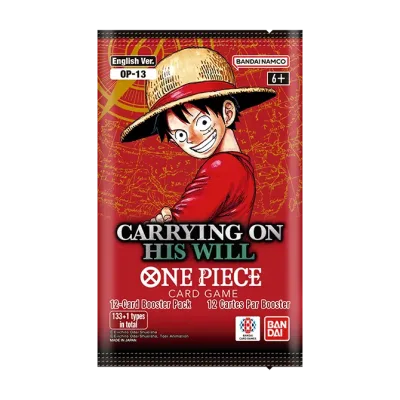 One Piece – Carrying on His Will Booster Pack – (OP-13) – Eng
