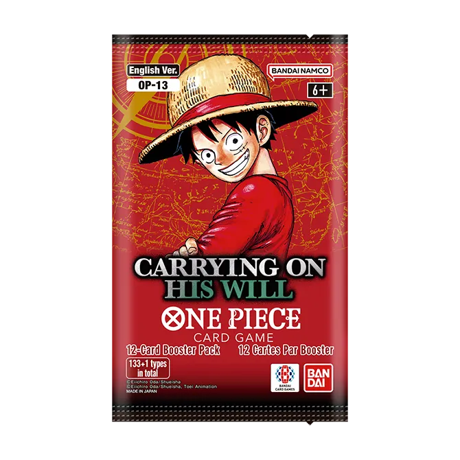 One Piece – Carrying on His Will Booster Pack – (OP-13) – Eng