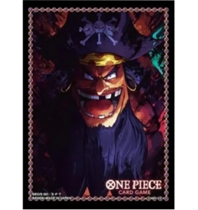 One Piece Official Sleeves: Marshall D. Teach (BlackBeard)  (70)
