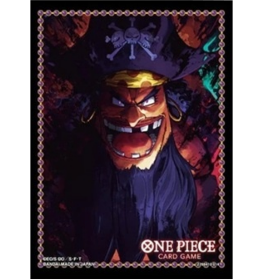 One Piece Official Sleeves: Marshall D. Teach (BlackBeard)  (70)